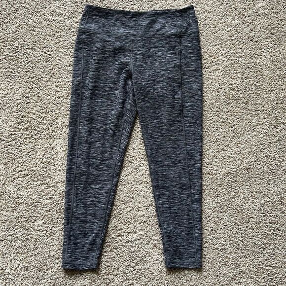 Victoria's Secret Pants - Victoria’s Secret Women’s Gray Heathered Athletic Leggings Sz L
